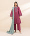 2 Piece - Embroidered Khaddar Suit